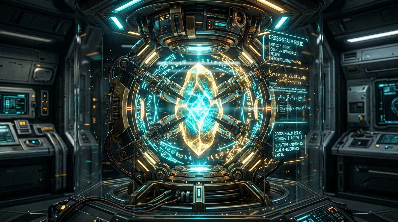 Relics left at a door between worlds